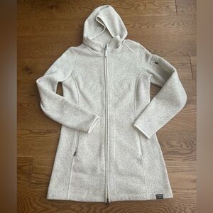 LL bean long sweater fleece hoodie